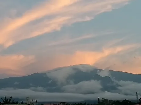Mount Bioko at sunset · Equatorial Guinea