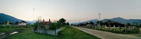 Village landscape in Nogmung, Kachin